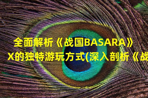 全面解析《战国BASARA》 X的独特游玩方式(深入剖析《战国BASARA》 X单机模式的策略技巧)